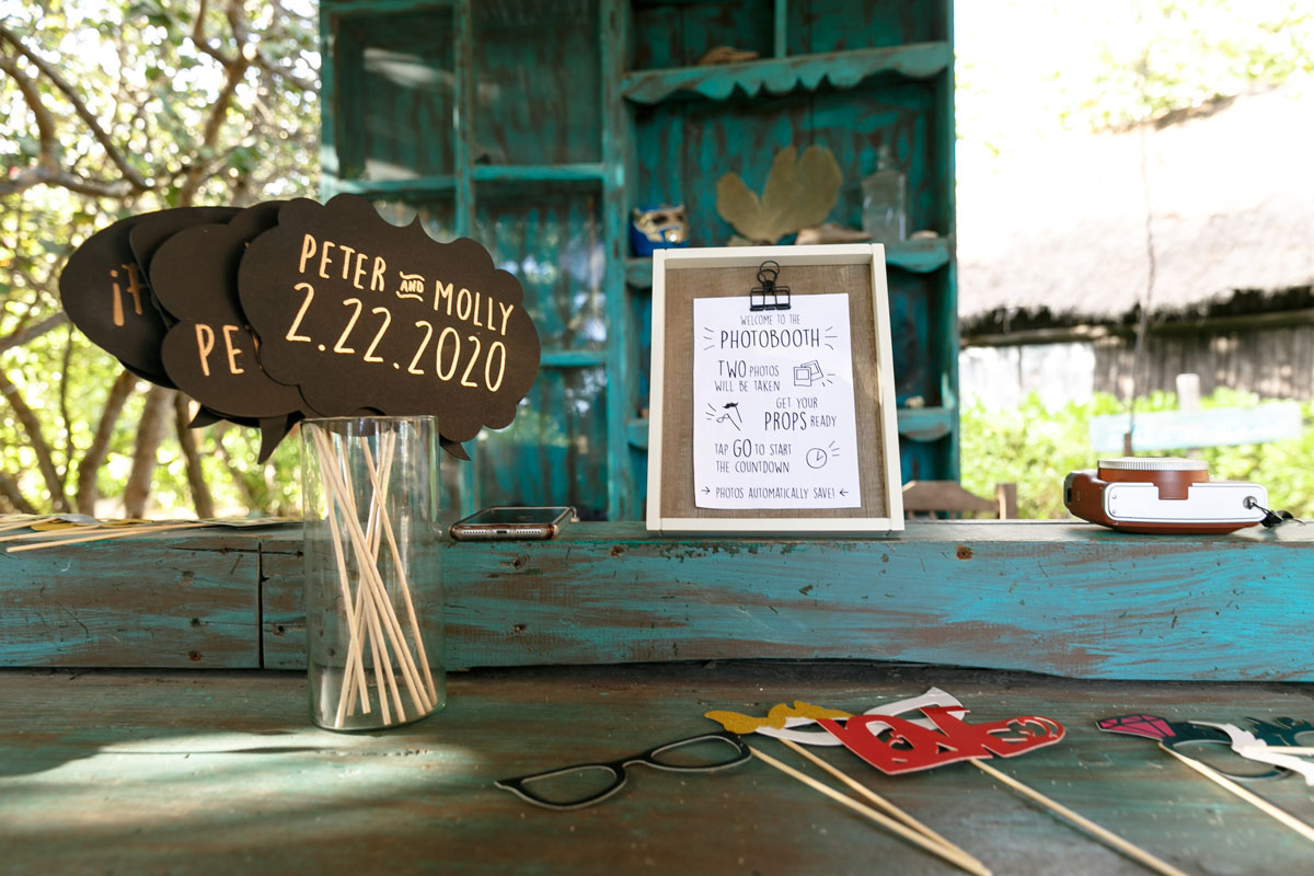 PhotoBoothSetUpWithGuestBook