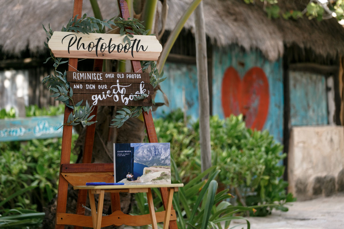 PhotoBoothSetUpWithGuestBook