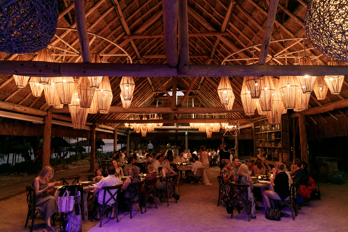 BeautifulBlueVenadoReceptionPalapa