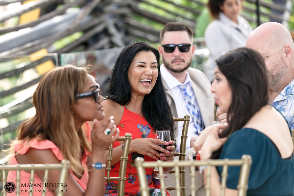 WeddingGuestsLaughing