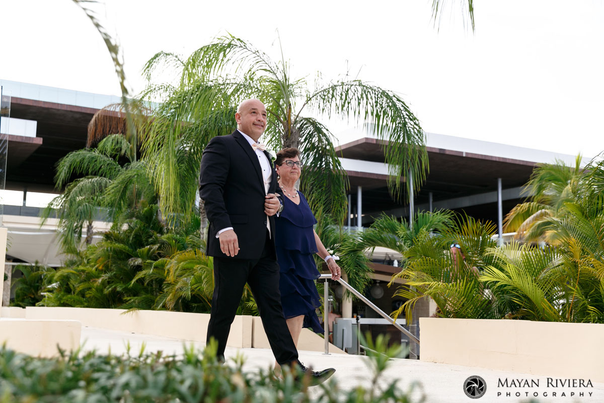 GroomRobieEscortsMomToCeremony