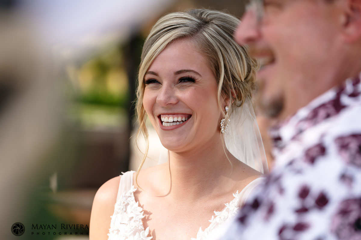 BrideLaughingAtCeremony