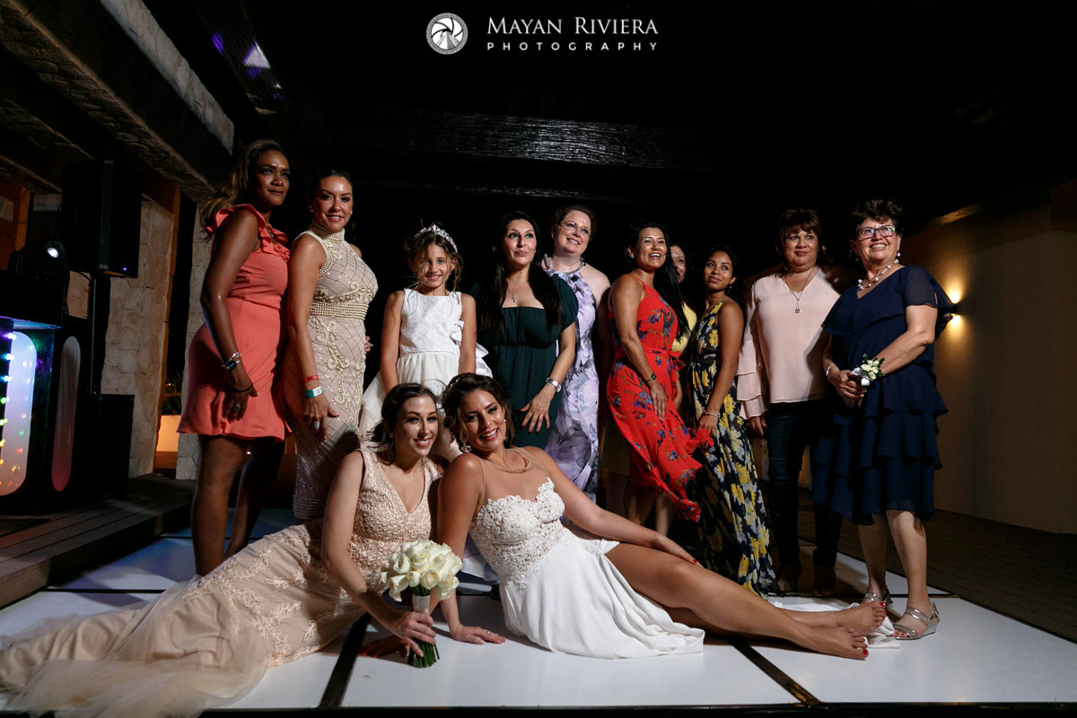 BrideReclinesWithBestieGirls