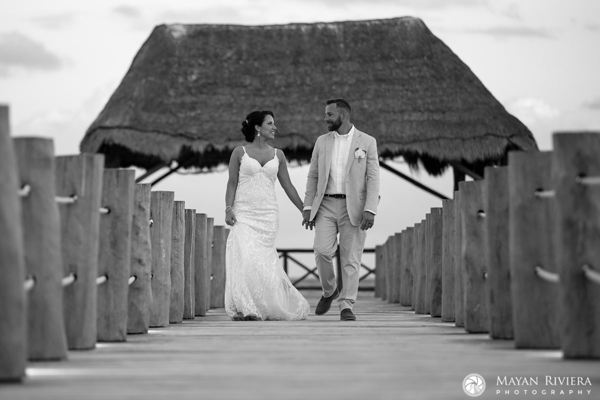 NewlywedsStrollOnPier