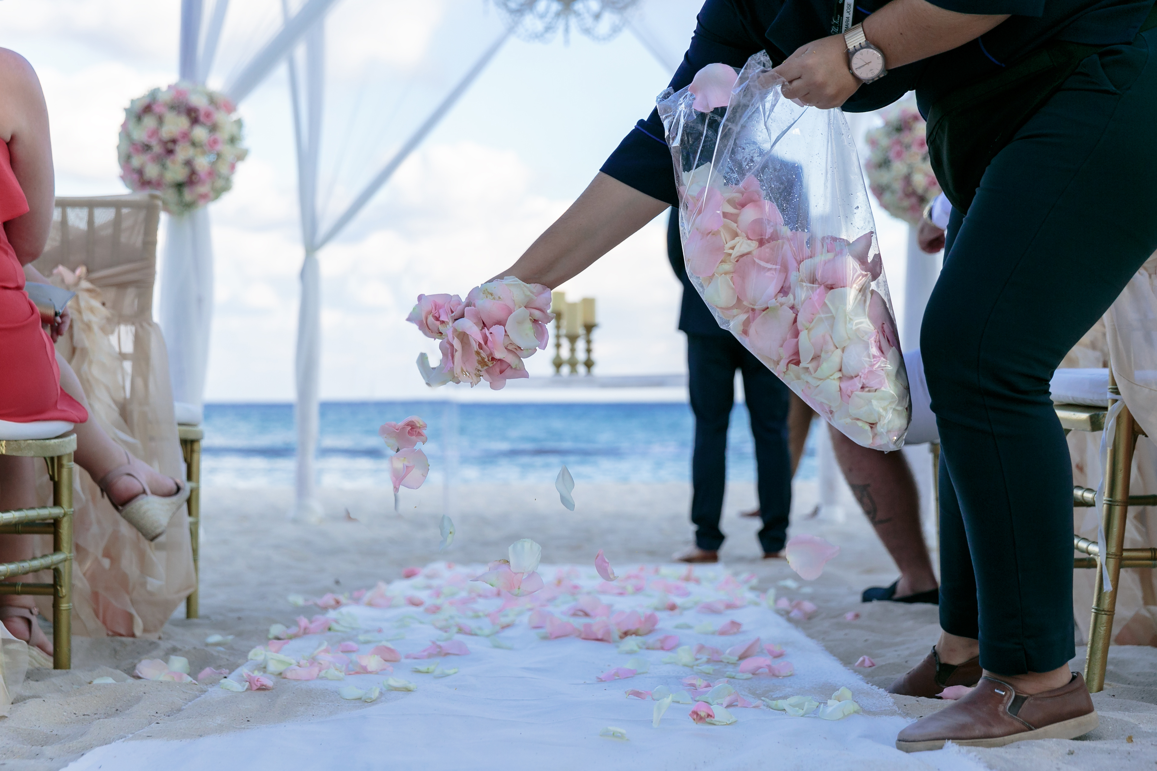 SpreadingPetalsInAisle