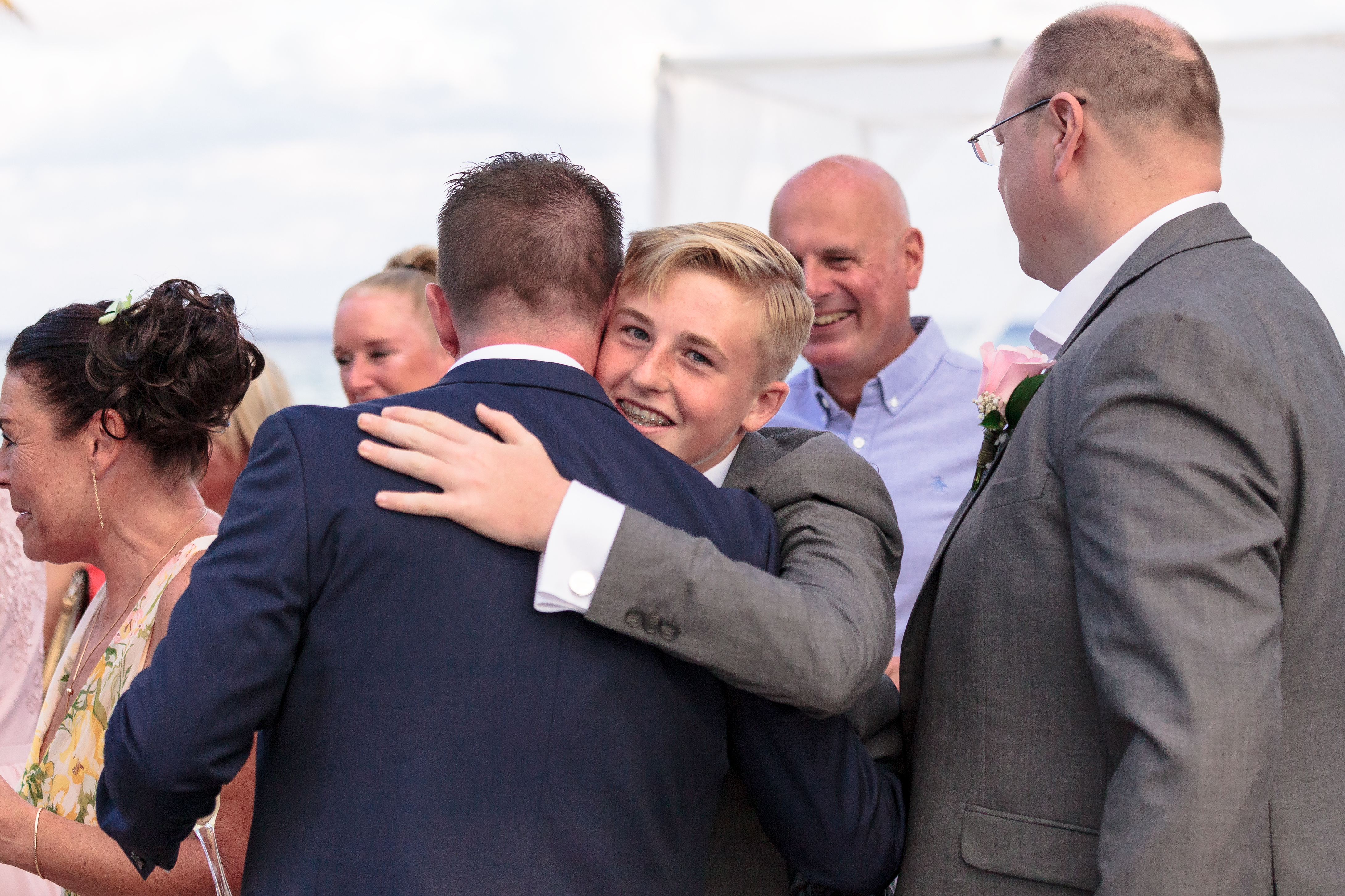 CongratulationAzulBeachNewlyweds