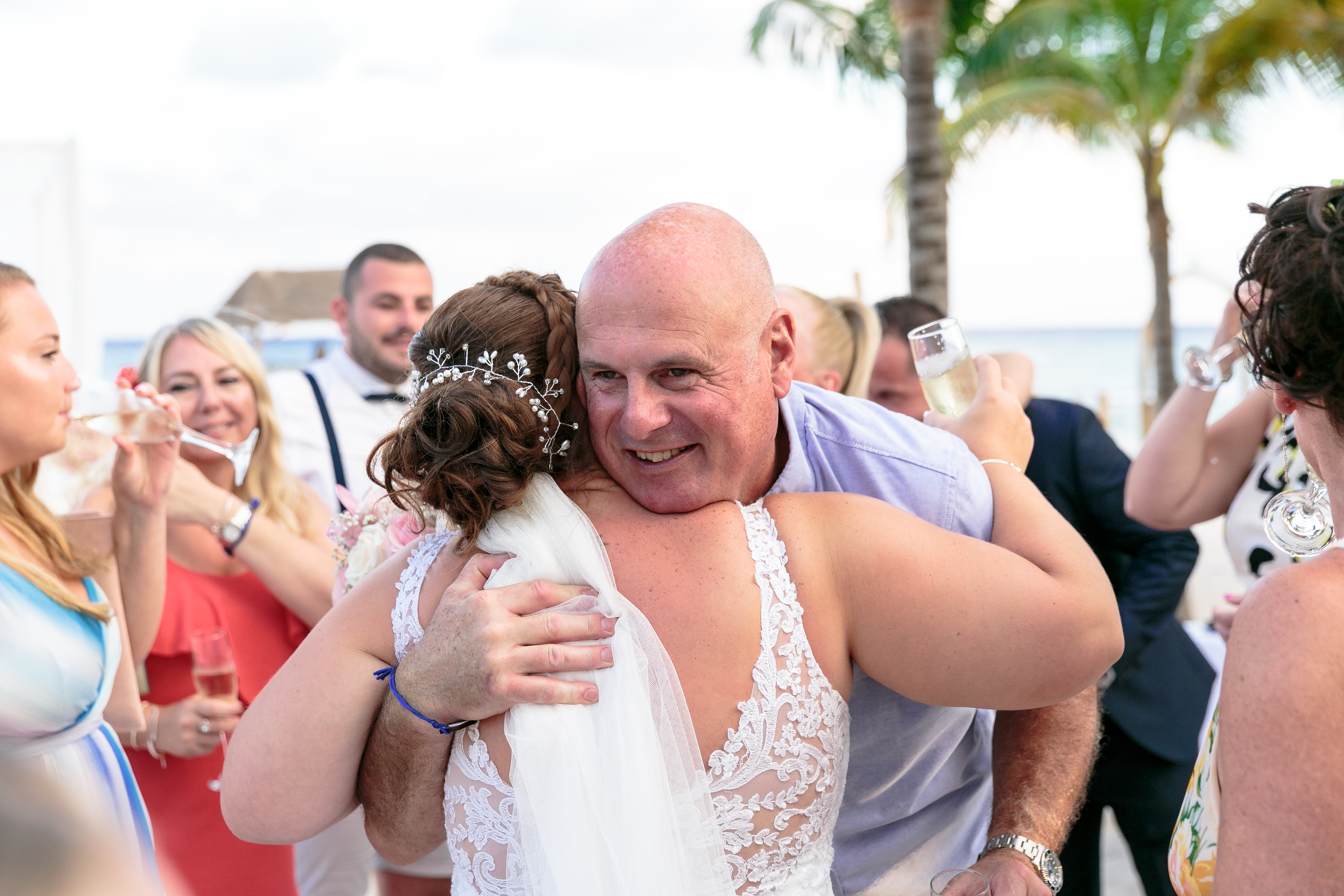 CongratulationAzulBeachNewlyweds