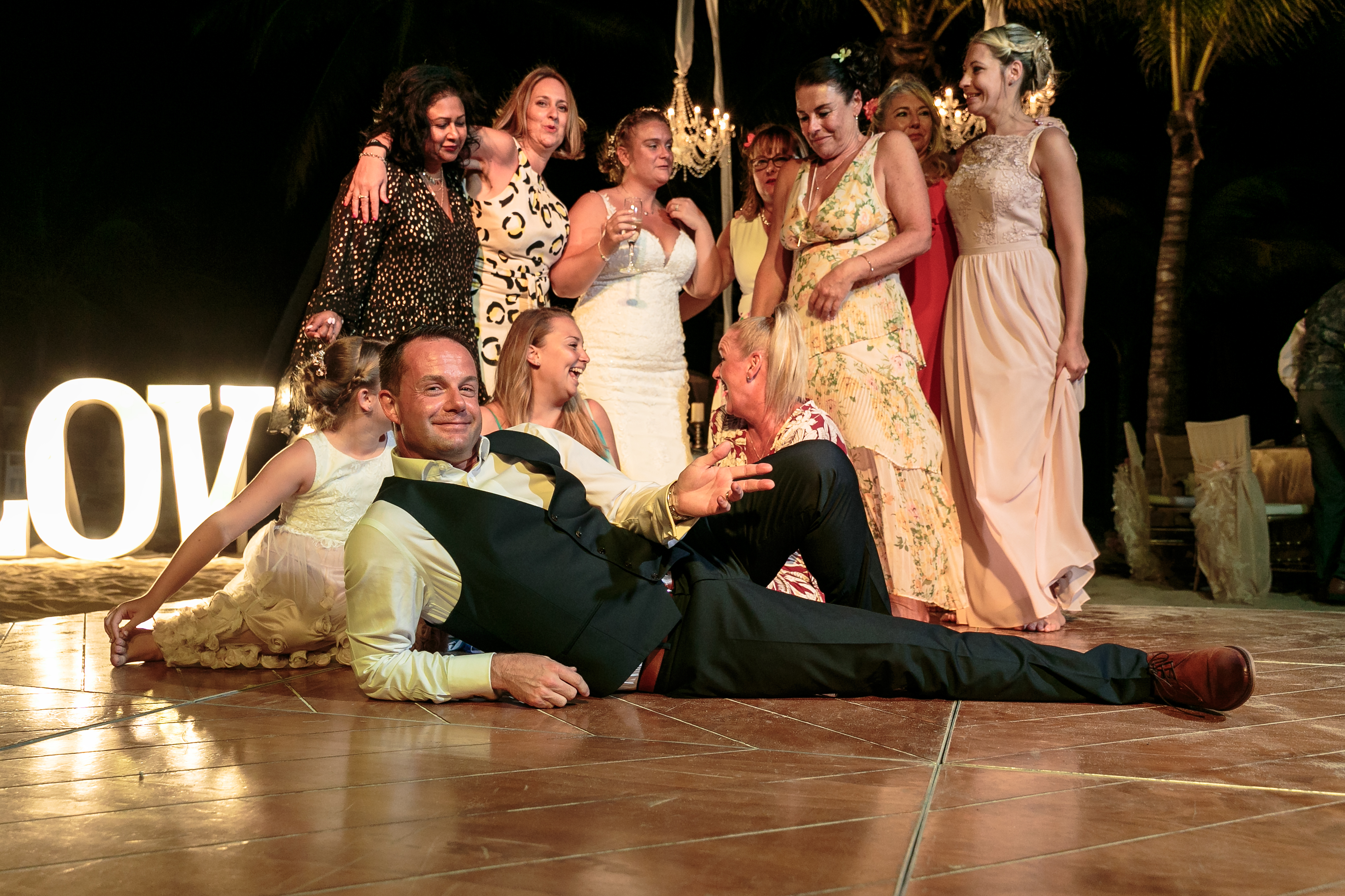 GroomReclinesByAdmirers