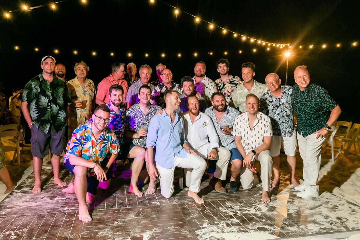 GroomAlexPosesWithGuys