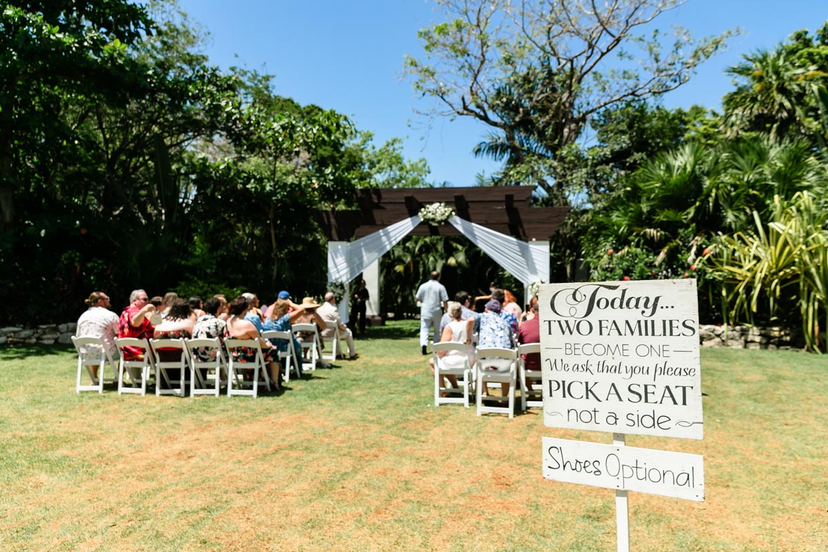 SandosPlayacarWeddingWelcomeSign