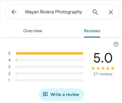 Mayan Riviera Photography google reviews